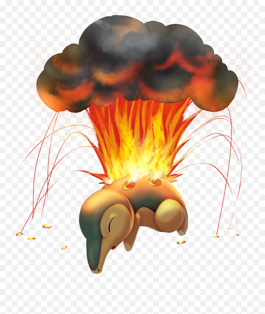 Eruption And Ember In The Game Png Cyndaquil