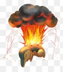 Eruption And Ember In The Game Png Cyndaquil