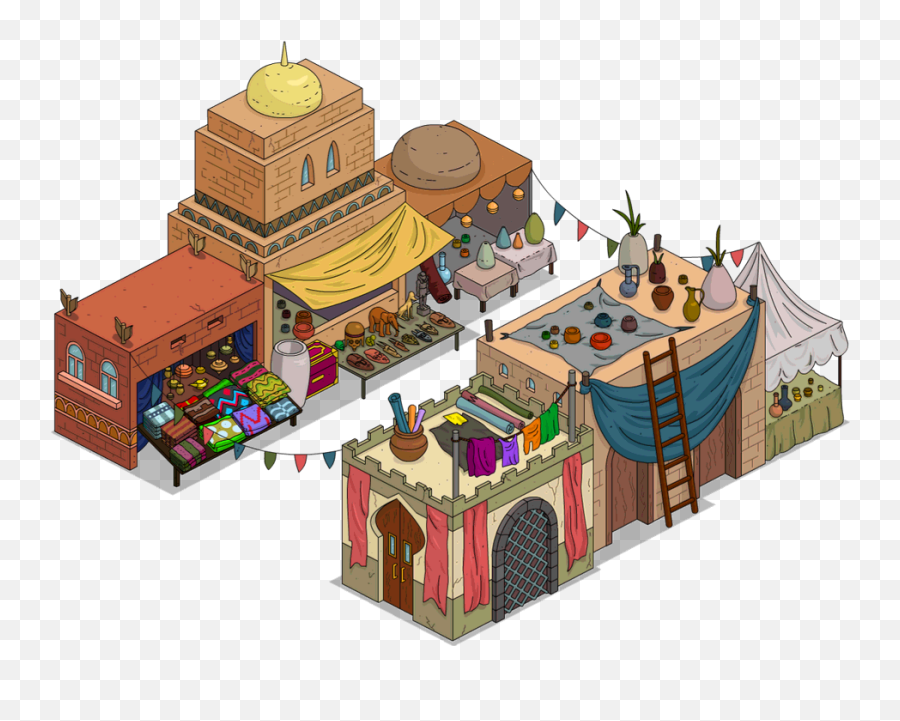 Tapped Out Wiki - Simpsons Bazaar Png,Bazaar Icon