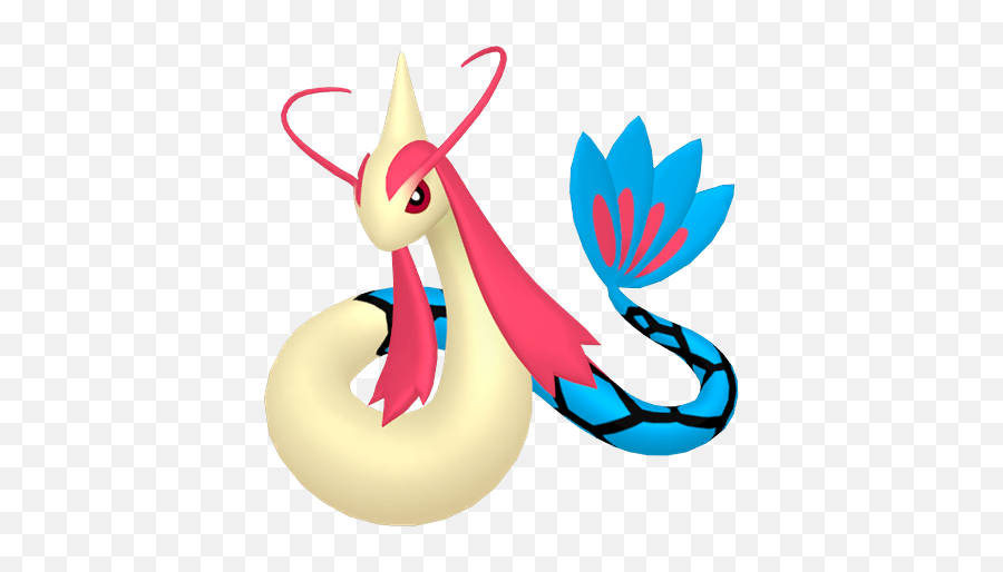 350 Milotic - Long Yellow Snake With Pink Pokemon Png,Jirachi Icon