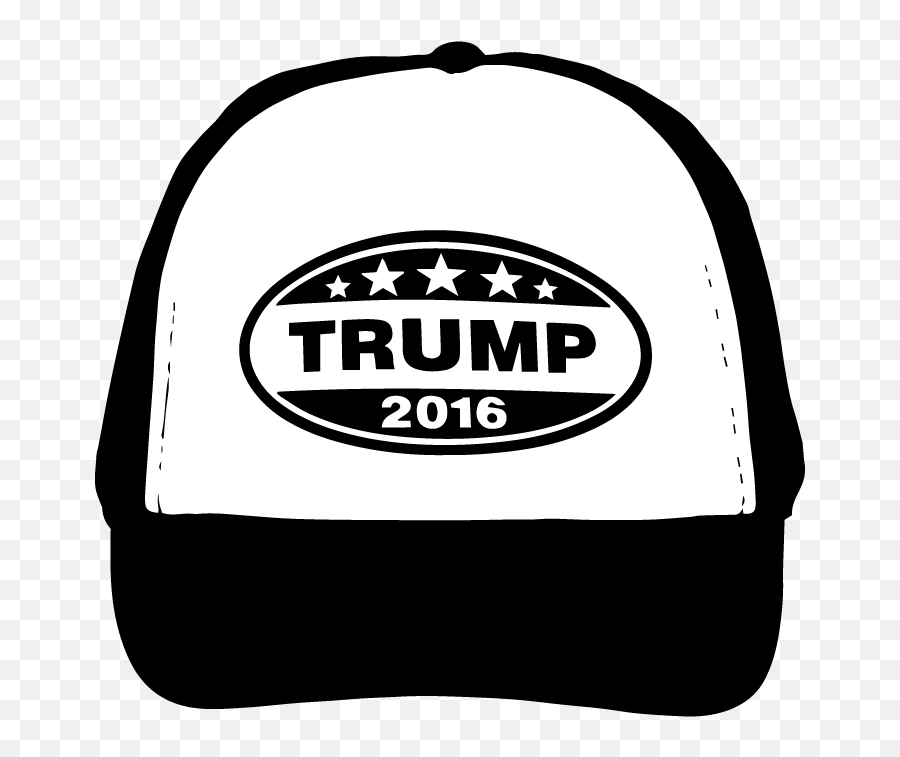 Maga Hat Vector - Trump Hat Silhouette Png,Obey Hat Transparent