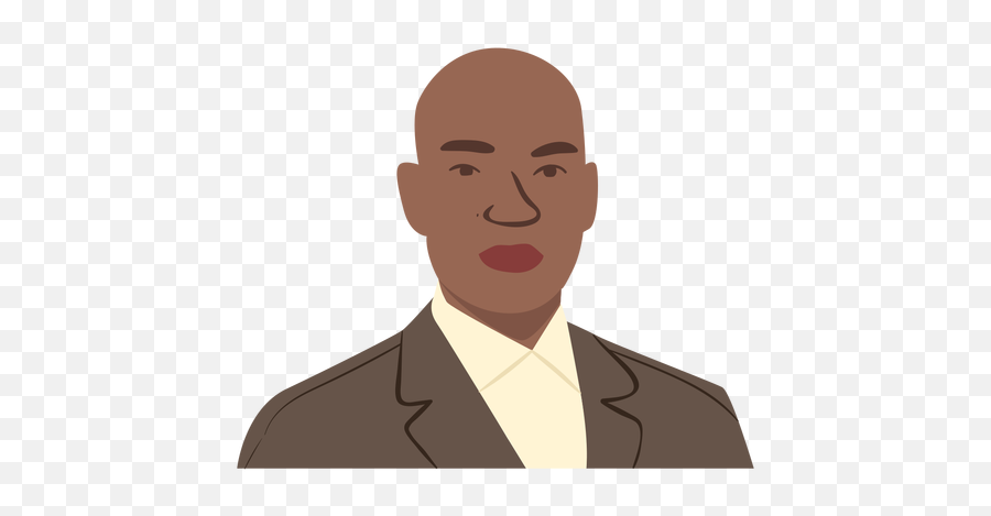 Flat Afro Bald Man Transparent Png U0026 Svg Vector - Suit Separate,Bald Icon