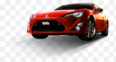 Toyota 86 Sports Car Auto Show Red - Car Png Download 2540 Car,Toyota Car Png