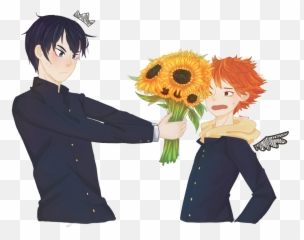 Prppng U2014 Kageyama Tobio Is An Anime Schoolgirl Spread The - Cartoon,Anime Smile Png