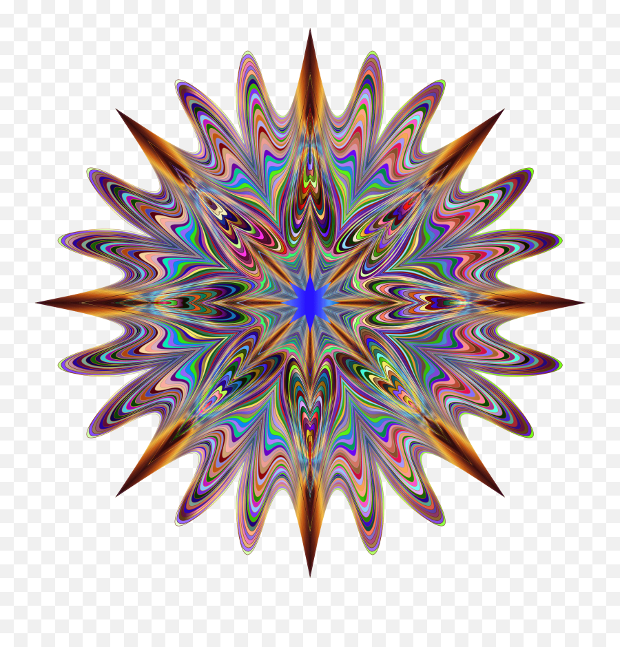 Psychedelic Star Transparent Png - Psychedelic Png,Psychedelic Png