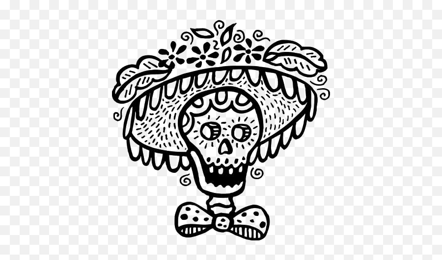 Download Hd Day Of The Dead Parade - Dia De Los Muertos Clipart Png,Day Of The Dead Png