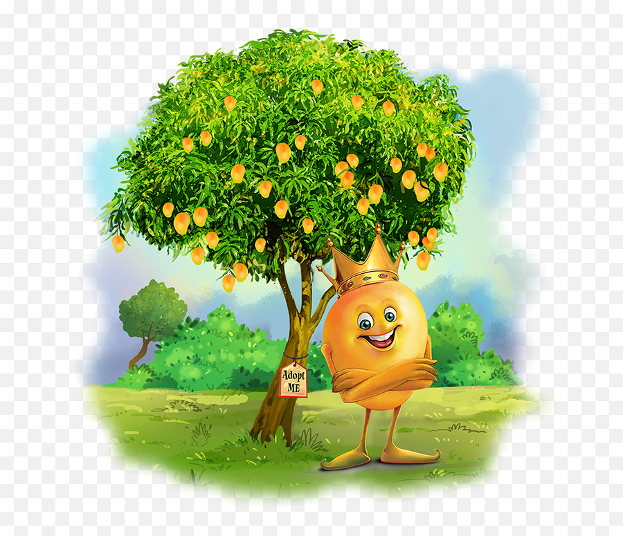 mango tree clipart