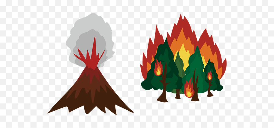 60 Free Fire Hazard U0026 Images - Volcanic Eruption And Forest Fire Png,Small Fire Icon