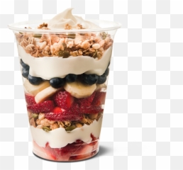 Red Mango Yogurt Granola Fruit Parfait Png