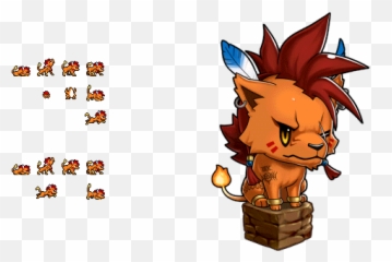 Mobile - Pictlogica Final Fantasy Red XIII The Spriters png