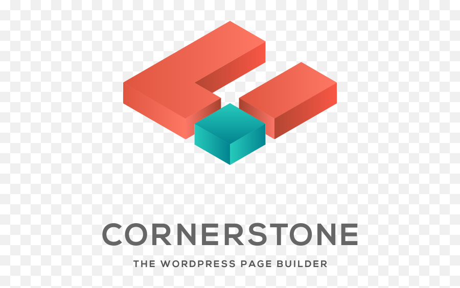 Cornerstone The Wordpress Page Builder By Themeco - Graphic Design Png,Word Press Logo