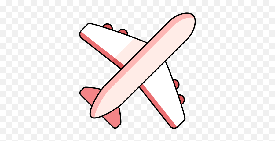 Plane Jaga - Me Cartoon Plane Png Pink,Cartoon Airplane Png