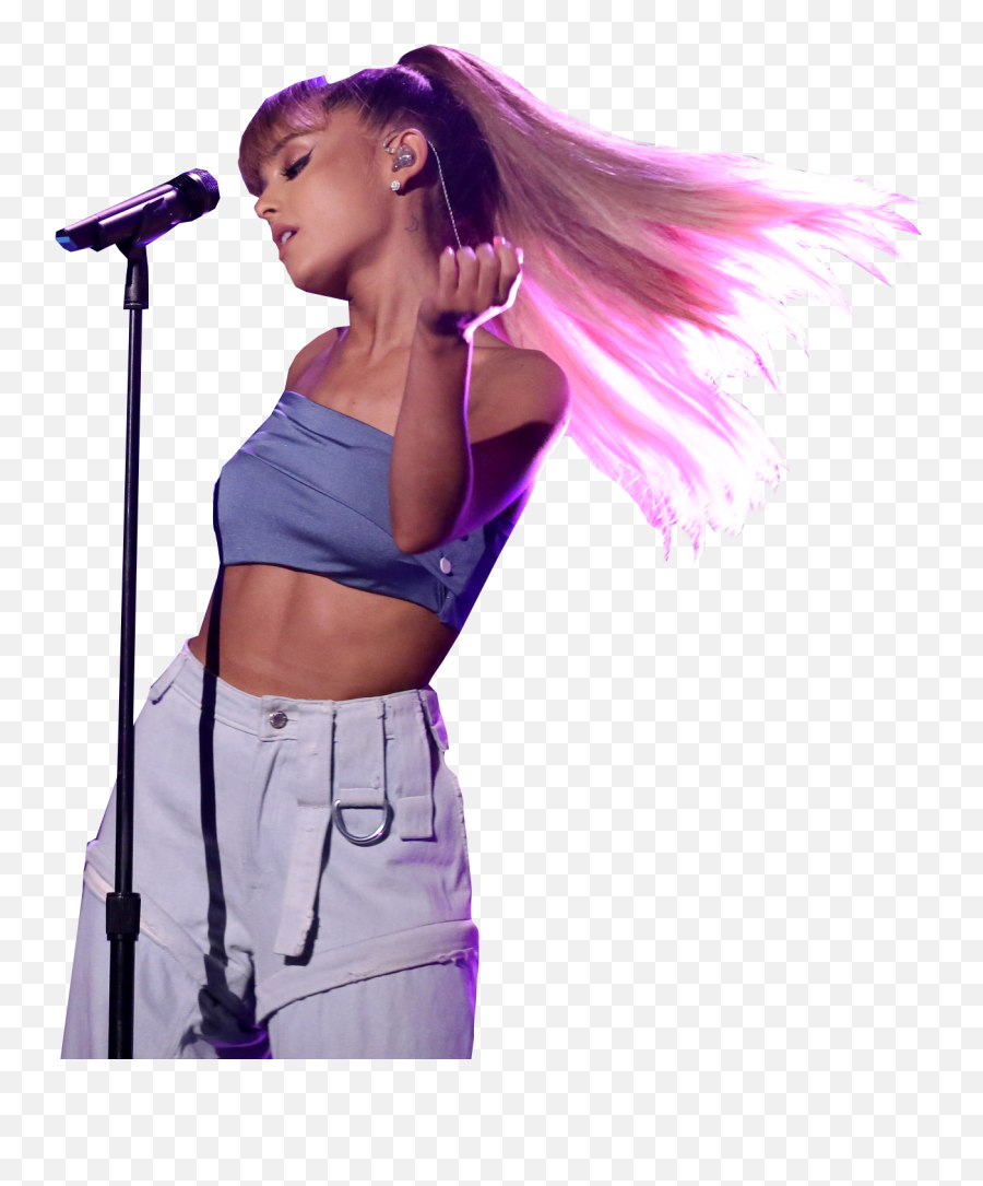Ariana Grande - Ariana Grande Singing Png,Ariana Grande Transparent Background