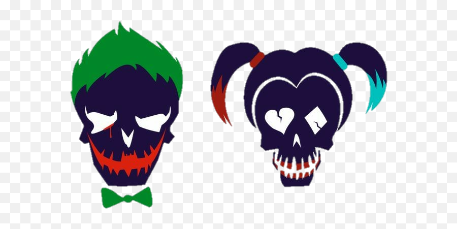 Joker Face Paint Png - Joker Suicide Squad Logo,Suicide Squad Logo Png