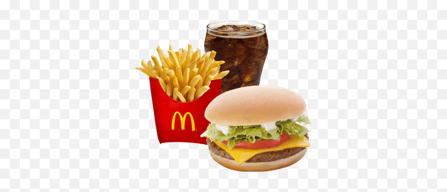 Mcdonaldu0027s Delivery - Quarter Pounder Meal Mcdonalds Png,Cheeseburger Transparent