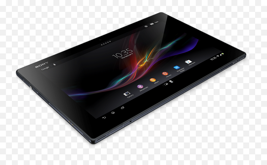 Tablet Transparent Png File Web Icons - Sony Xperia Tab Z,Tablet Png