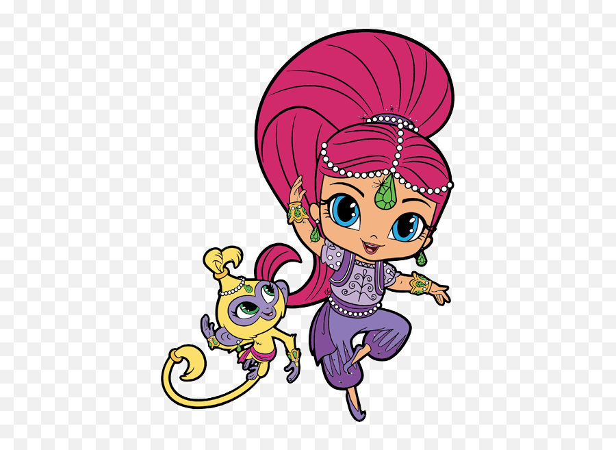 Library Of Shimmer And Shine Clip Art - Shimmer And Shine Clipart Png,Shimmer Png