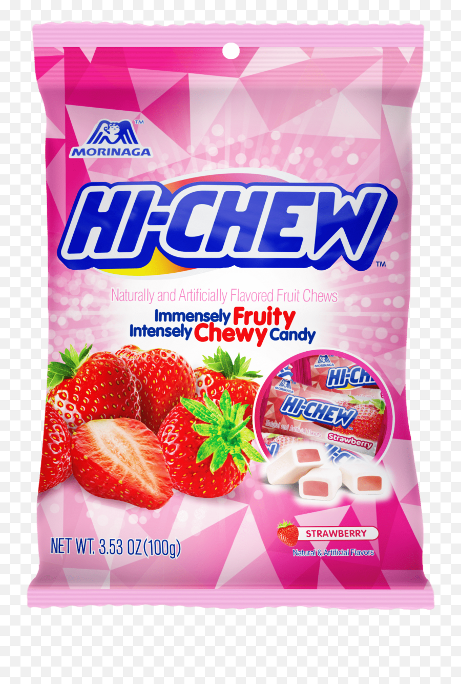 Strawberry Peg Bag - Hichew Hi Chew Png,Transparent Strawberry