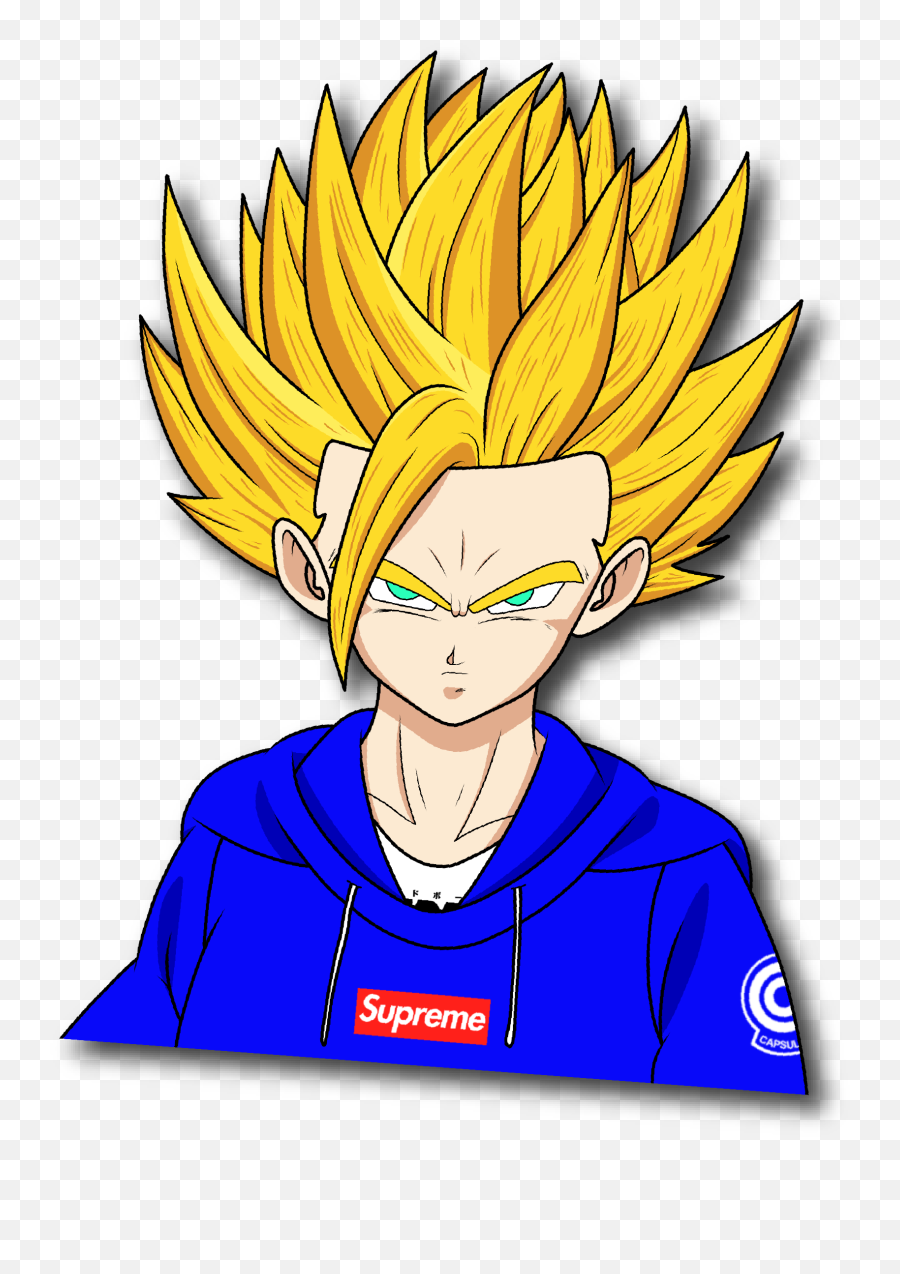 Download Hype Ssj2 Gohan - Cartoon Full Size Png Image Cartoon Hype Png,Gohan Png