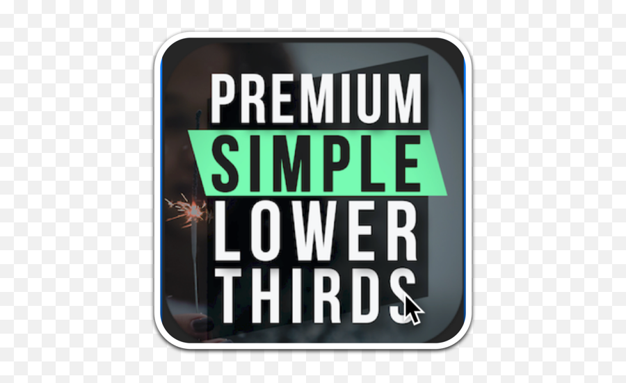 Fcpxsimple Lower Thirds - Fcpxpremiumvfx Simple Graphic Design Png,Lower Thirds Png