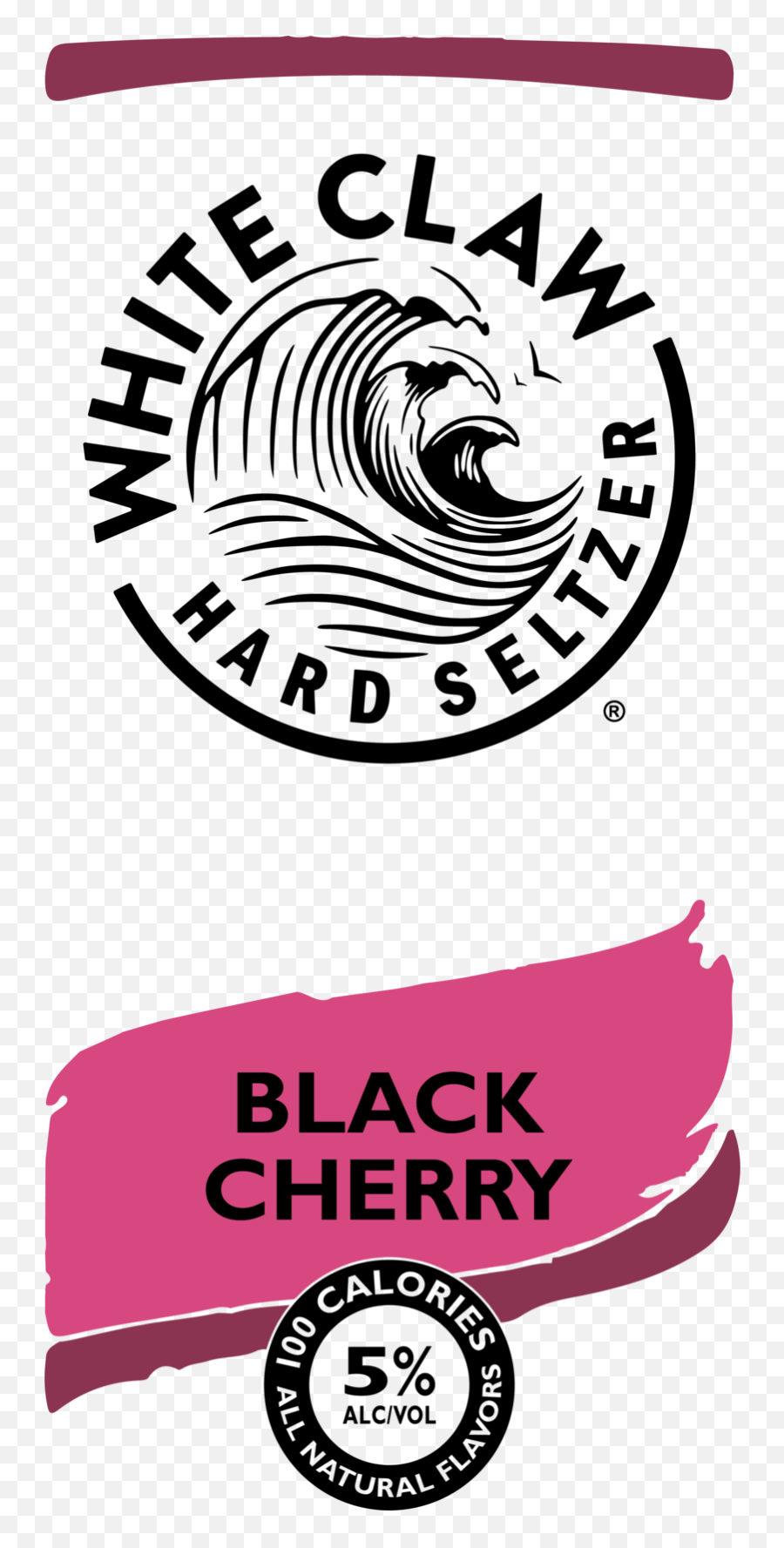 White Claw Black Cherry Clipart - White Claw Flavor Svg Png,Claws Png