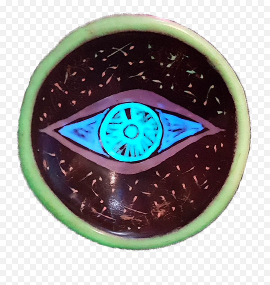 All Seeing Eye Glow In The Dark Mixing Bowl Png