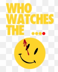 Watchmen Round Beach Towel - Watchmen Smiley Png,Watchmen Png