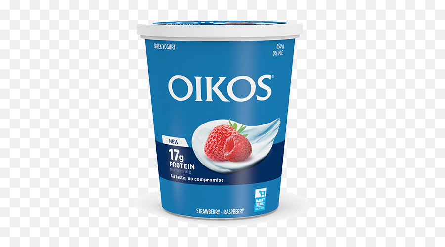 Strawberry - Raspberry Oikos Canada Oikos Strawberry Yogurt Png,Raspberries Png