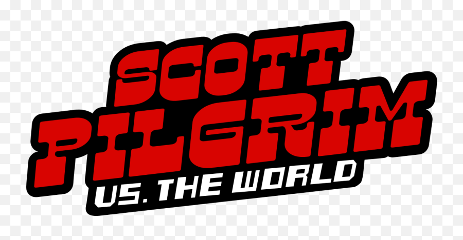 Filescott Pilgrim Vs The World Wordmarksvg - Wikimedia Commons Scott Pilgrim Logo Png,Vs Logo Transparent