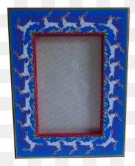 Vintage Tiffany U0026 Co Reindeer Holiday Picture Frame - png