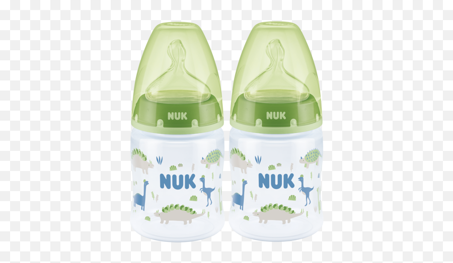 Nuk First Choice Plus Baby Bottle 150ml Twin Pack - Baby Bottles Png,Baby Bottle Png