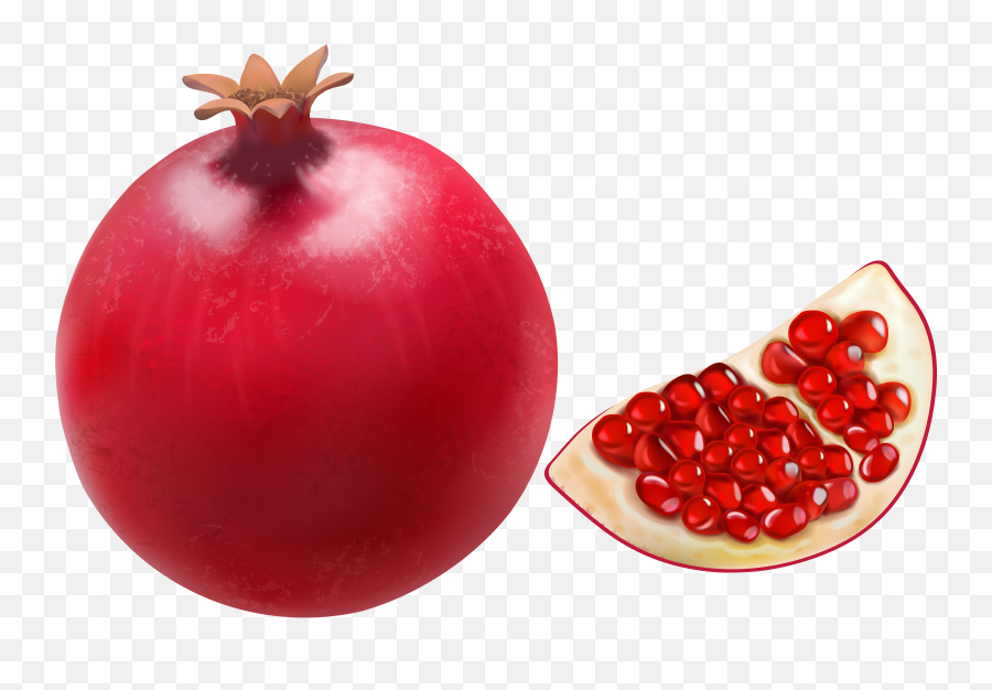 Clip Art Of Pomegranate Full Size Png Download Seekpng - Clipart Image Of Pomegranate,Pomegranate Png