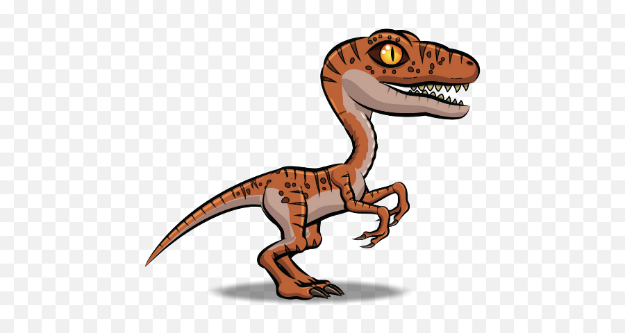 Velociraptor Tyrannosaurus Cartoon Dinosaur Animation - Raptor Dinosaur Clipart Png,Dinosaurs Png
