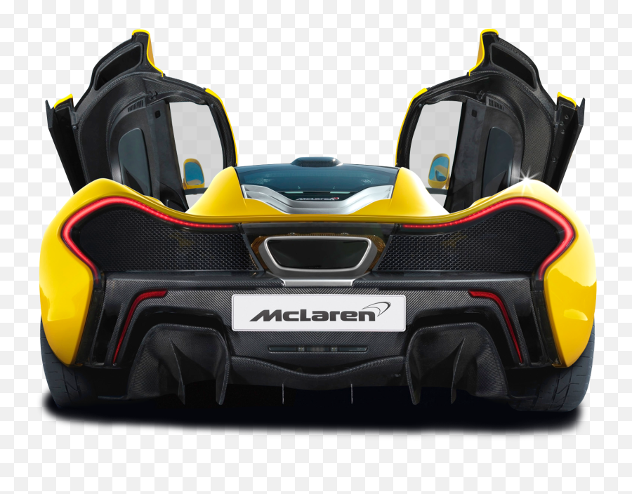 Mclaren P1 Car Back View Png Image - Pngpix Mclaren P1 Back View,Back Png