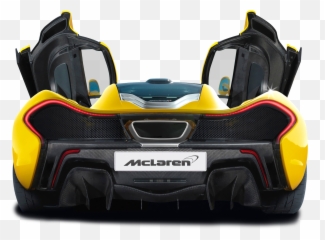 Mclaren P1 Car Back View Png Image - Pngpix Mclaren P1 Back View,Back Png