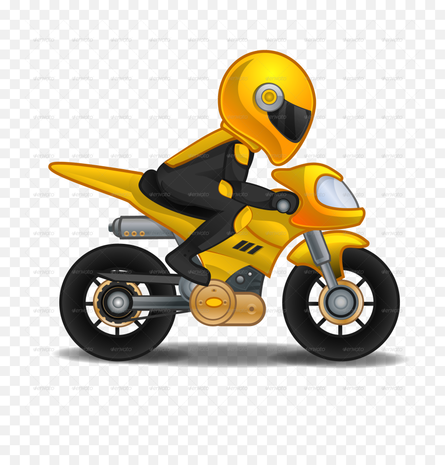 Motorcycle Clipart Banking - Transparent Background Motorcycle Clipart Png,Motorcycle Transparent Background
