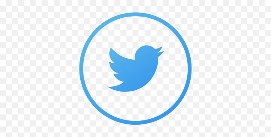 Twitter Logo Circle Free Icon Of - Circle Twitter Logo Png,Twitter Logo Icon