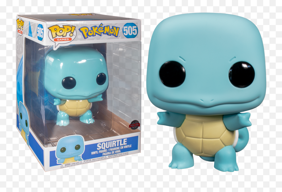 Pokemon - Squirtle 10 Pop Vinyl Figure Funko Pop Squirtle Png,Squirtle Png