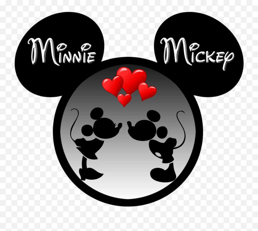 Minnie Mickey Silhouette Photo - Minnie And Mickey Silhouette Png,Mickey Silhouette Png