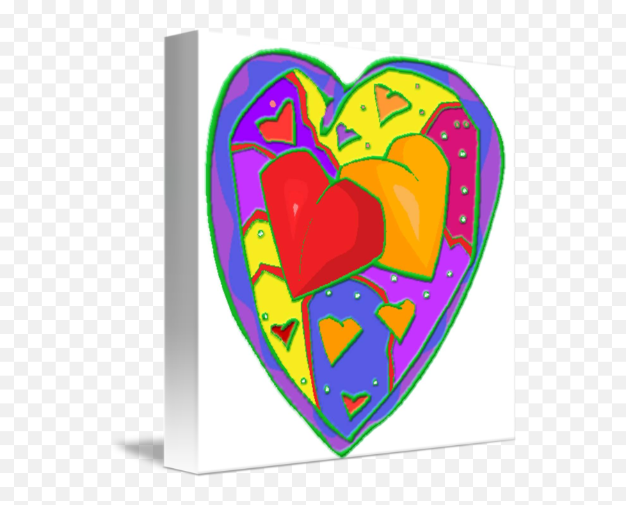 Rainbow Heart - Girly Png,Rainbow Heart Png