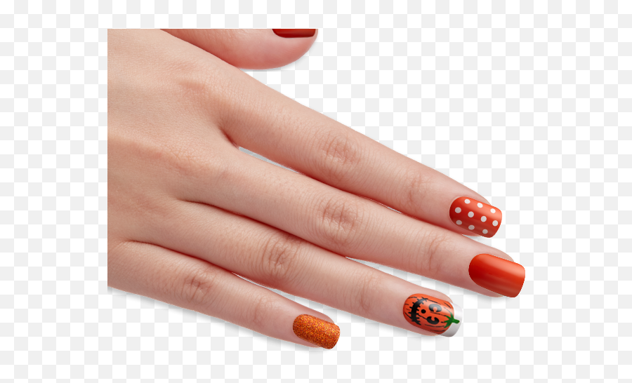 Nails Manicure Png - Transparent Background Painted Nails Png,Transparent Nails