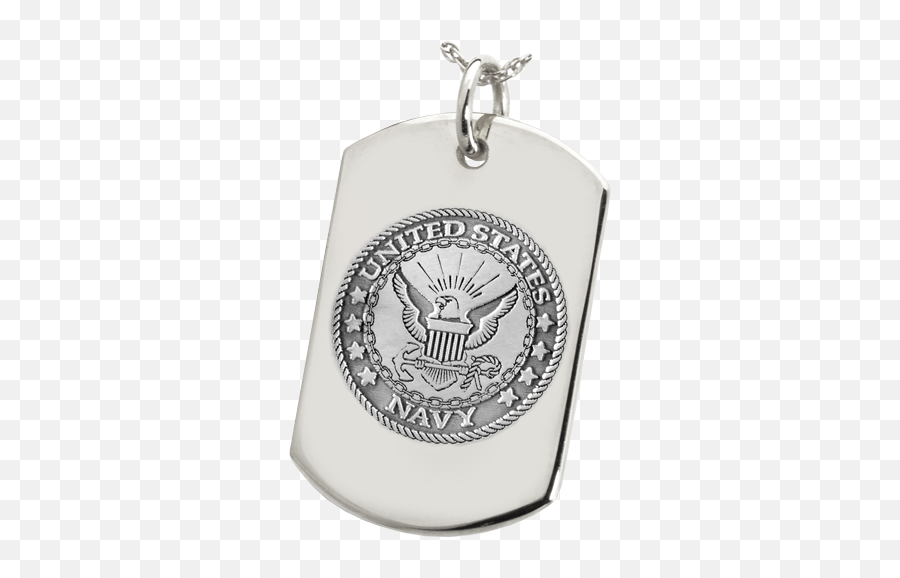 Dog Tag Military Jewelry - Thumbprint Dog Tag Necklace Png,Dog Tag Png