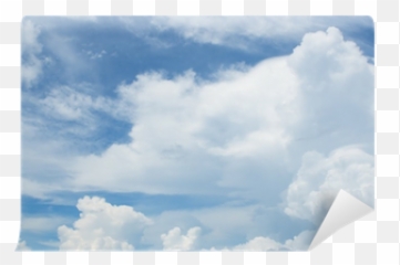 Cloudy Sky Background Wall Mural - Horizontal png