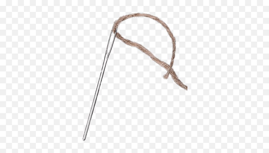 Blunt Needle With Thread Transparent - Big Needle For Sewing Png,Needle Png