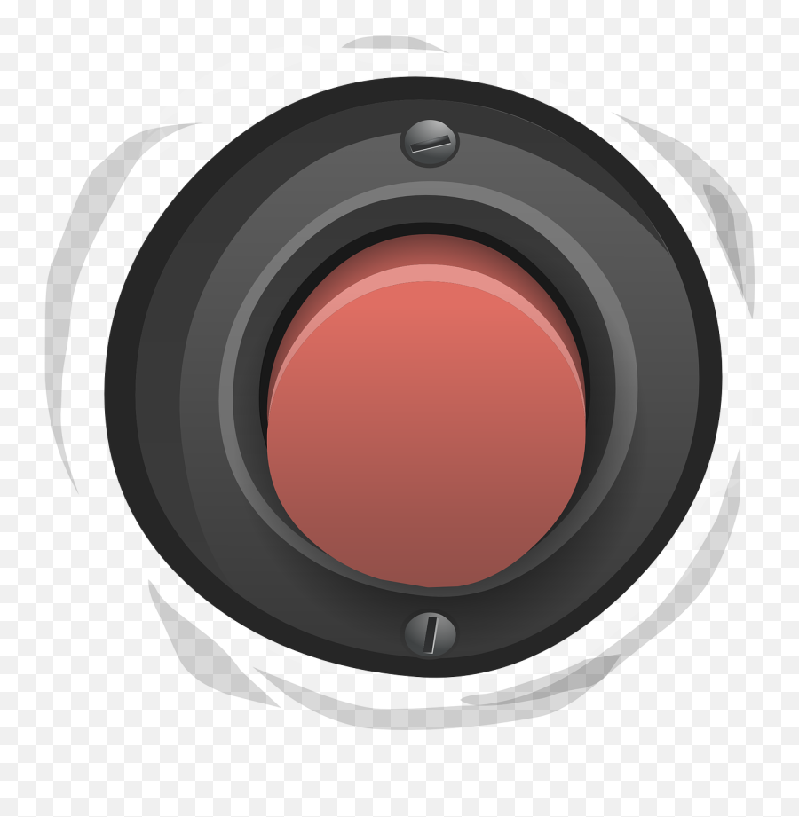 Button Red Alarm - Free Vector Graphic On Pixabay Alarm Device Png,Press Start Png