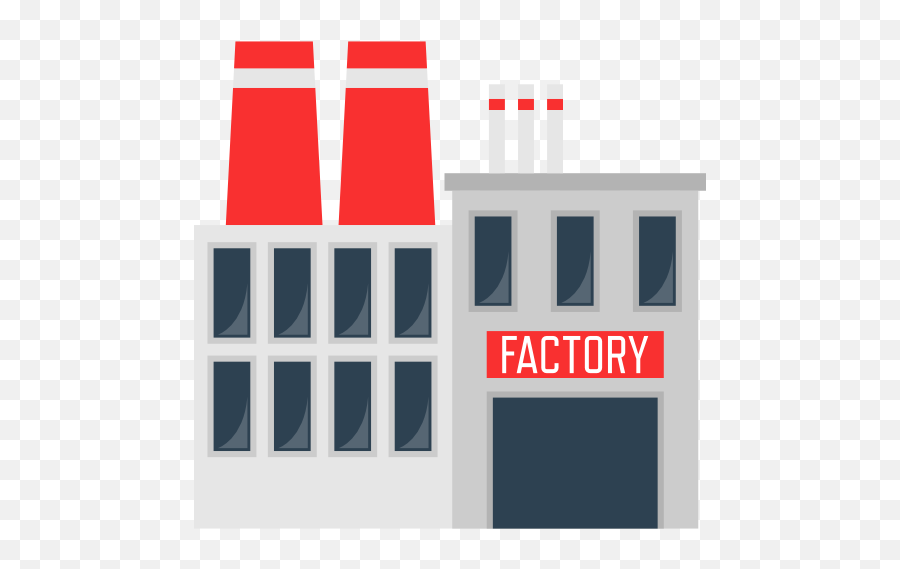 Factory Icon Png - Vector Factory Icon Png,Factory Png