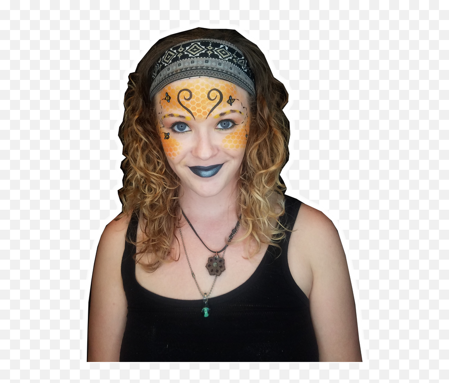 Minute Bumble Bee Face Painting Steemit - Bee Face Paint Ideas Png,Face Paint Png