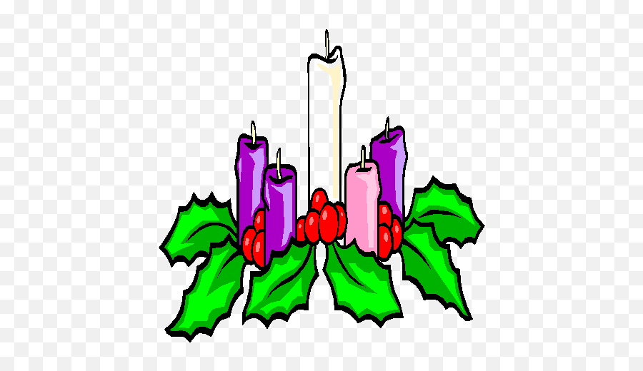 Virtual Advent Wreath - Simple Advent Wreath Drawing Png,Advent Wreath Png