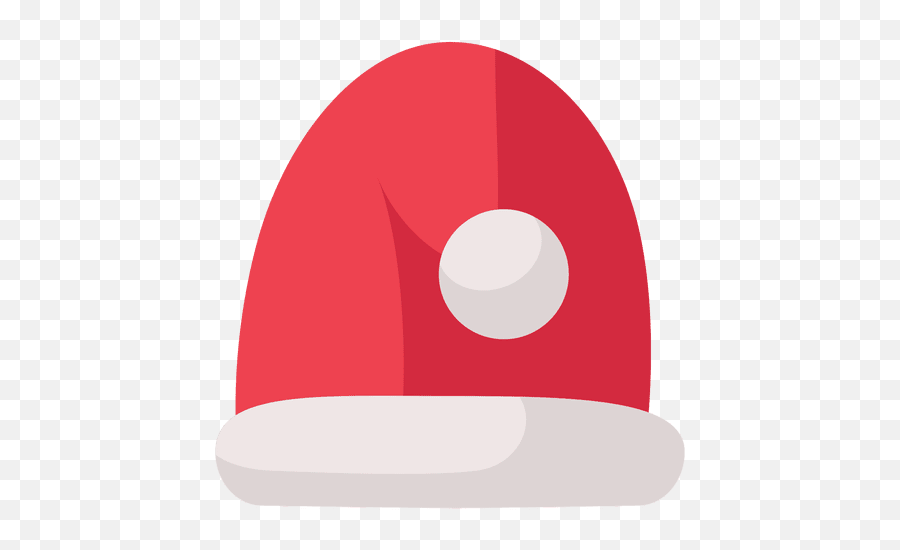 Red Santa Claus Hat Flat Icon 13 - Dot Png,Santa Claus Hat Transparent