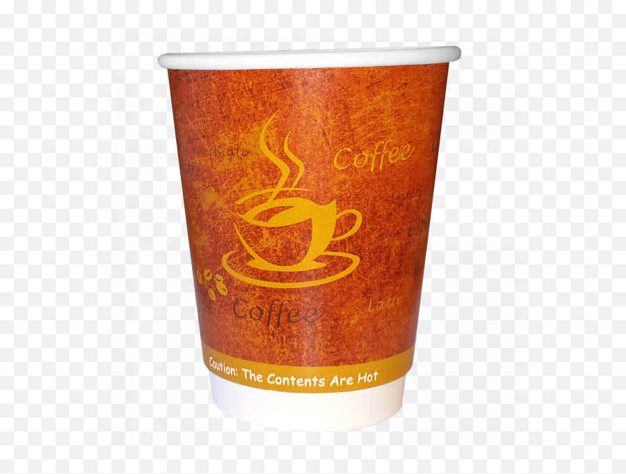 Rimini 12oz 500 Double Wall Paper Cups - Caffeinated Drink Png,Double Cup Png